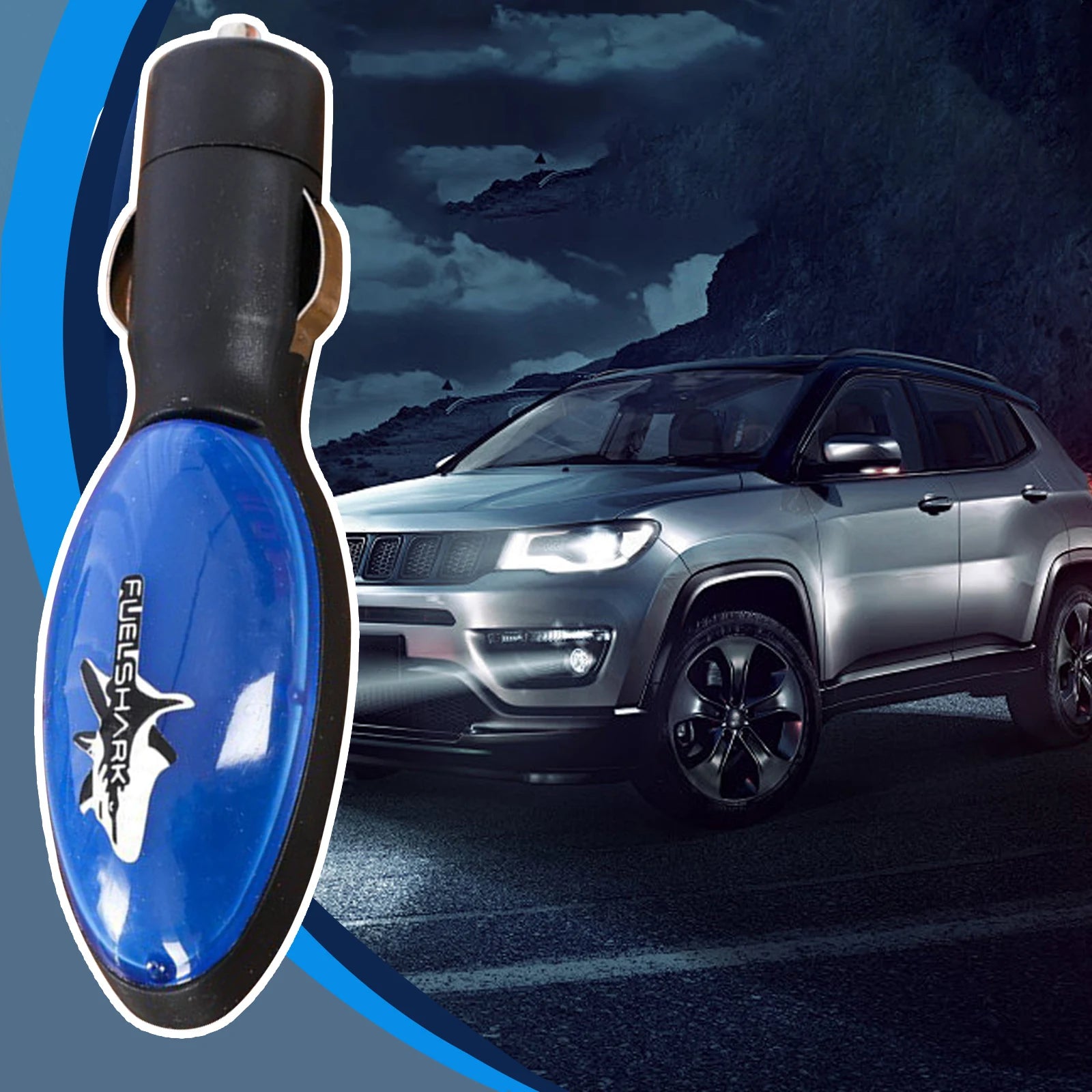 Car Fuel Saver 12V Save Gas Device Tool Vehicle Gas Fuel Economizer Auto Fuel-efficient Treasure Fuel Saver Car Maintenance Tool